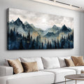 ERQINHUA Canvas Wall Decor For Bedroom Large Wall Art For Living Room Modern Office Decorations Abstract Watercolour Painting Mountain Landscape Wall Pictures Printed Artworks Home Decor 30'X60'