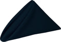 Ultimate Textile Cloth Napkins Bulk Set 17x17in Polyester Washable Square Dinner Napkins for Wedding Party Events Machine Washable Stain Resistant - Navy, 17' X 17' (Set of 120)