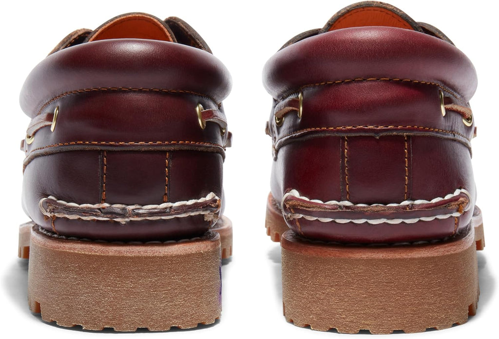 Timberland Men's Authentic 3-Eye Lug Handsewn Boat Shoes