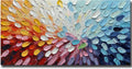 V-inspire Art, Modern Abstract Oil Painting on Canvas, 30x60 inches, Wall Art for Living Room, Bedroom, Kitchen, Home Decor