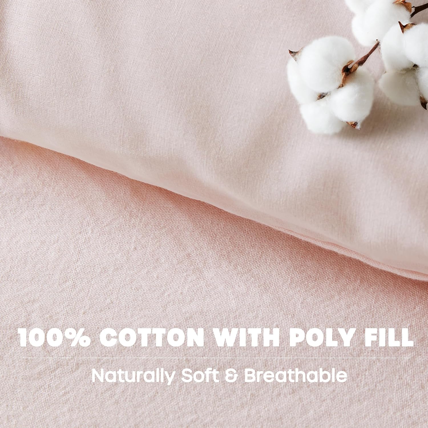 Intelligent Design Kids Twin Cotton Jacquard Weave Colorful Pom Pom Kids Comforter Sets, Down Alternative Shabby Chic All Season Girls Bedding, Bedroom Decor, Callie, Twin/Twin XL Pink 4 Piece