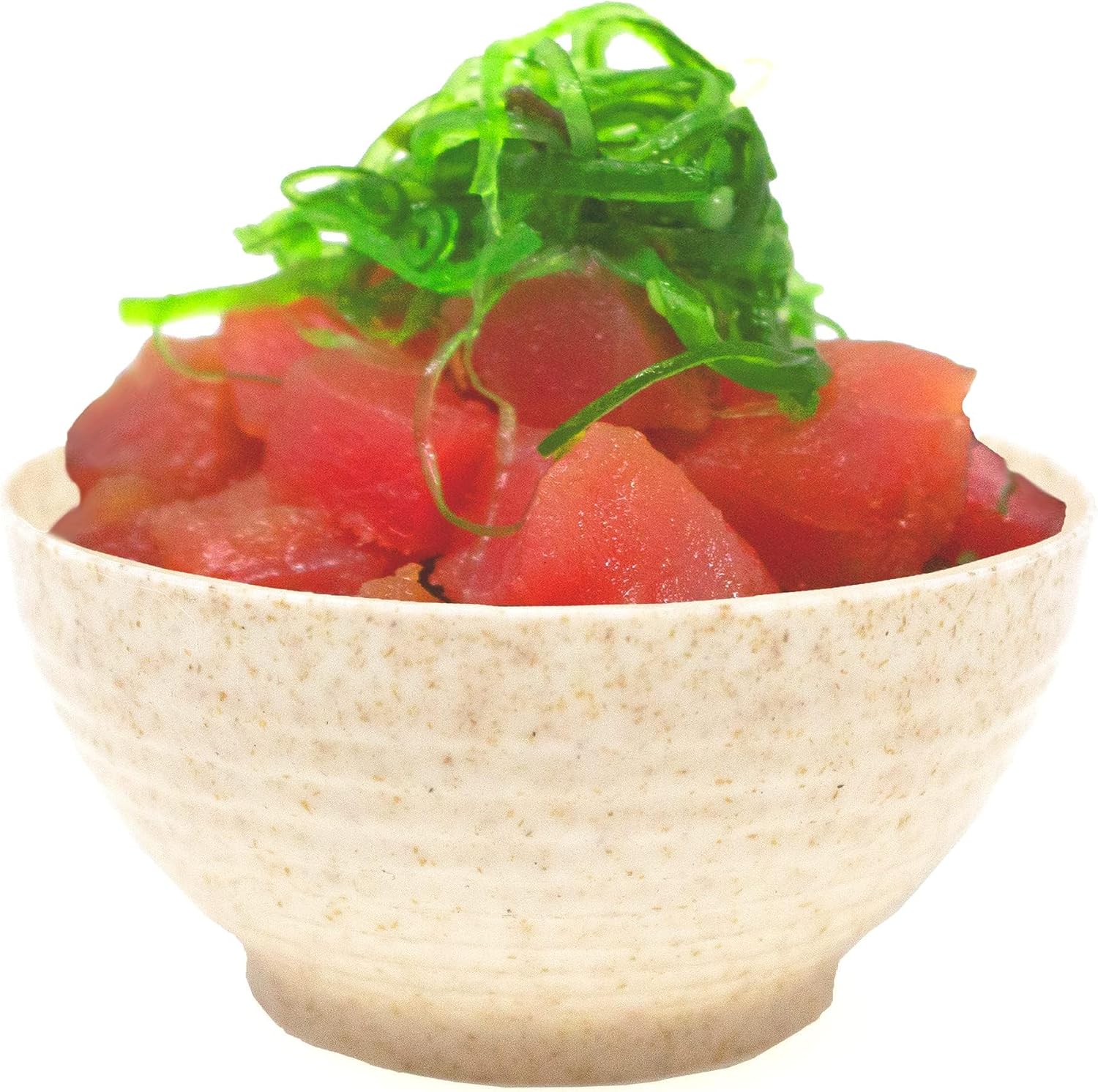 600 Pack Eco-Wheat 3 oz. Asian-Style Mini Wheat Plastic Bowl for Appetizer Bowls Wheat Plastic Small Disposable Dessert Bowls Professional-Grade Recyclable Wheat Straw Mini Dessert Cup CMJJ
