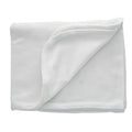 Children's Factory Waffle Weave Blankets, Set-6, White, AFB7955, 100% Cotton, Toddler Cot or Rest Mat Nap Blanket for Classroom, Preschool, Daycare or Nursery