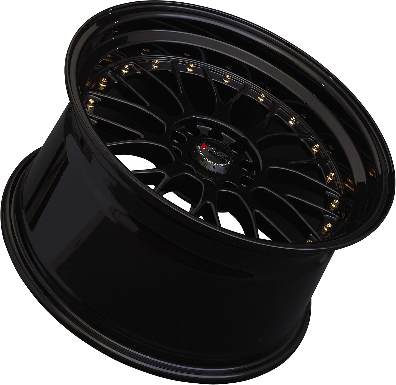 XXR Wheels 521 Rim 19x10 5-4.5/5-120 +25 Black/Gold Rivets