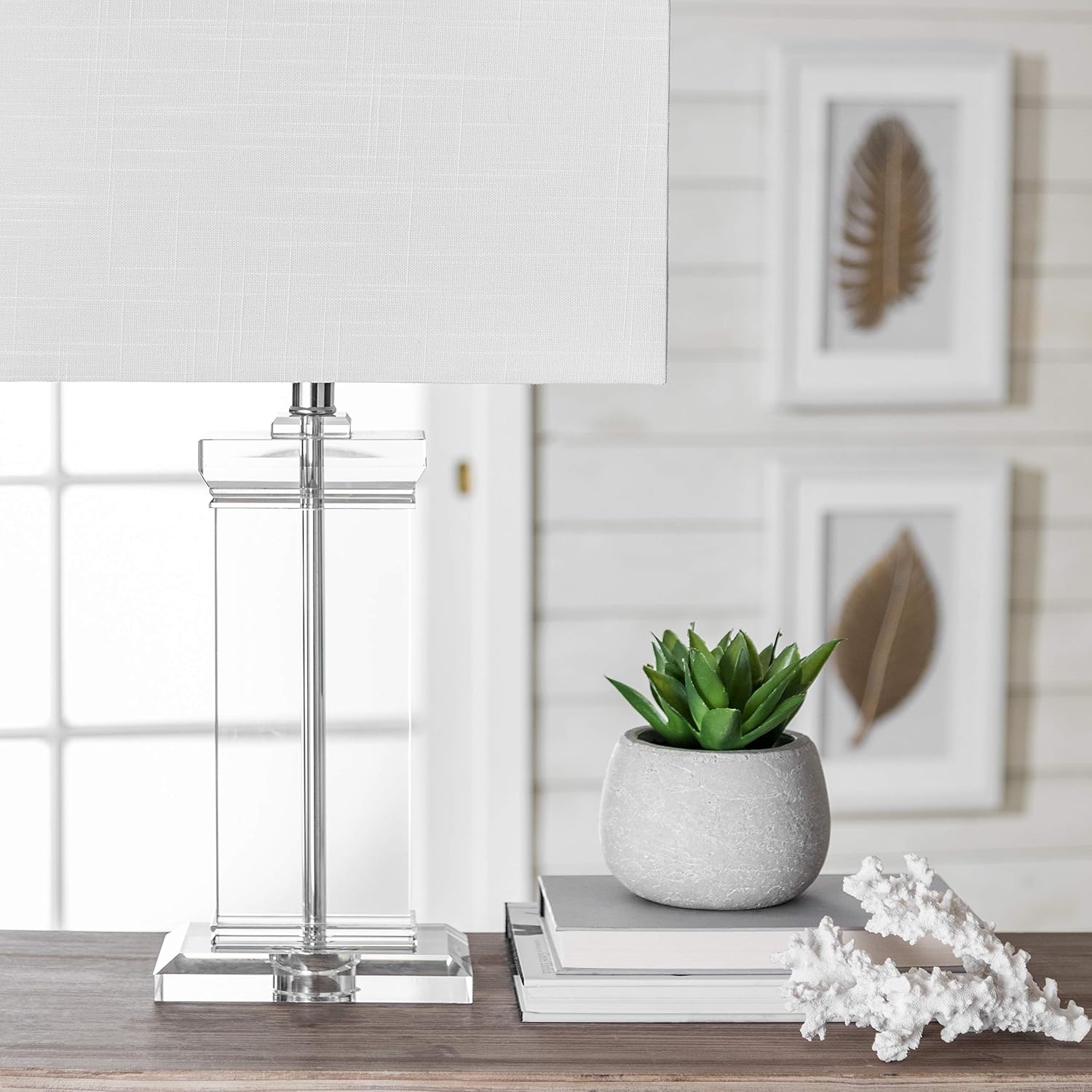 nuLOOM Toledo 25' Crystal Table Lamp