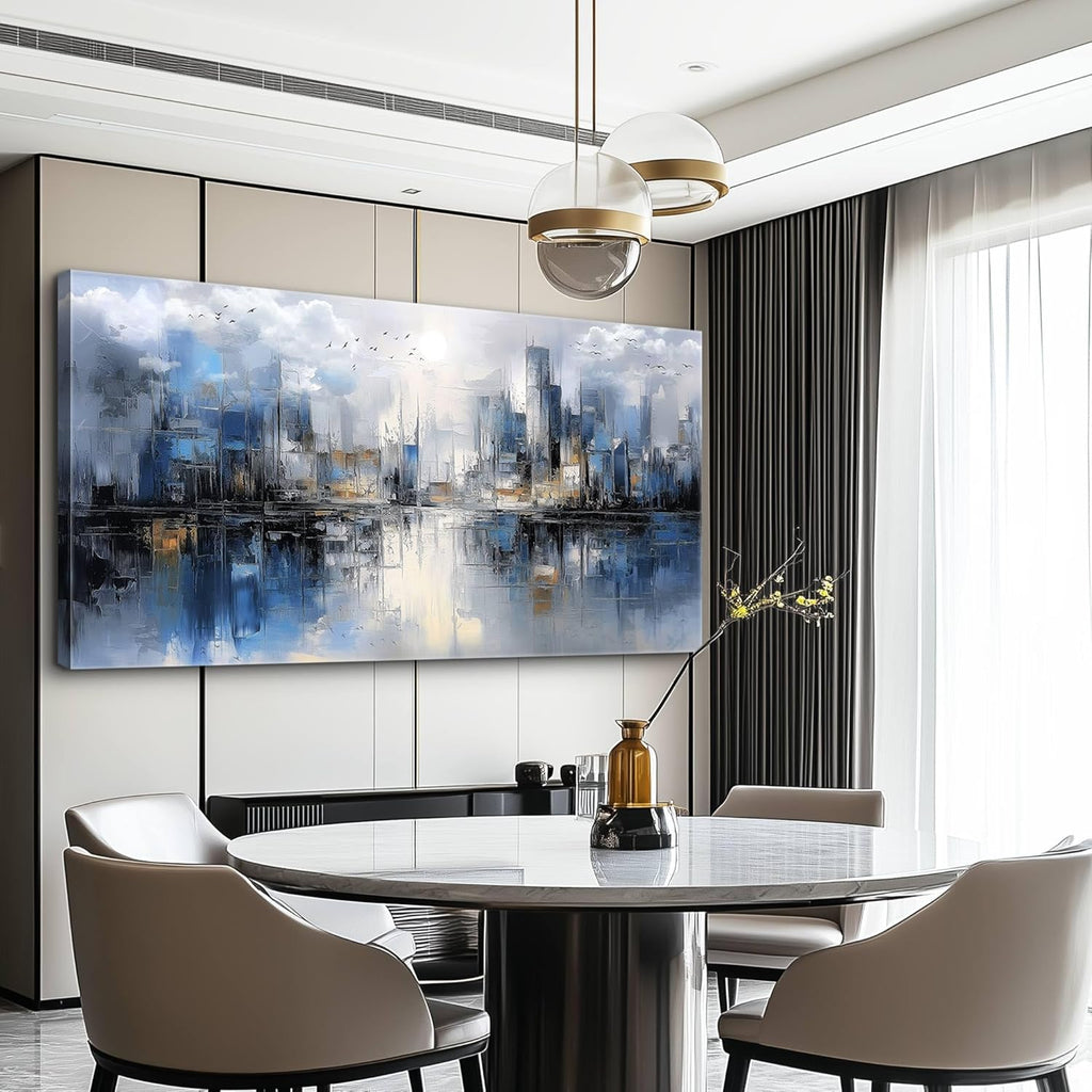 FUHAIHUA Canvas Wall Art For Living Room Large Wall Decor For Office Bedroom Decorations Abstract Watercolor Painting Artwork Room Wall Mural Aesthetic Home Decor 30x60 In