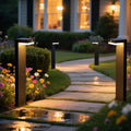 20.5' Solar Pathway Lights - Walkway Solar Lights for Outside - PIR Sensor & Two Lighting Modes - Rechargeable Battery Lasts Up to 55 Hours - 3000K - IP44 Weather Resistant - 4 Pack