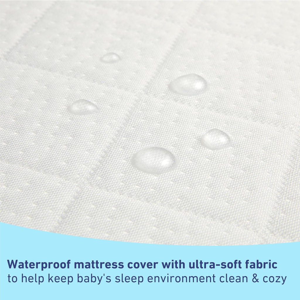 Graco Ultra Dual-Sided Crib Mattress & Protector Value Bundle (1-Pack) – Includes GREENGUARD Gold Certified Crib Mattress, GREENGUARD Gold Certified Waterproof Protector