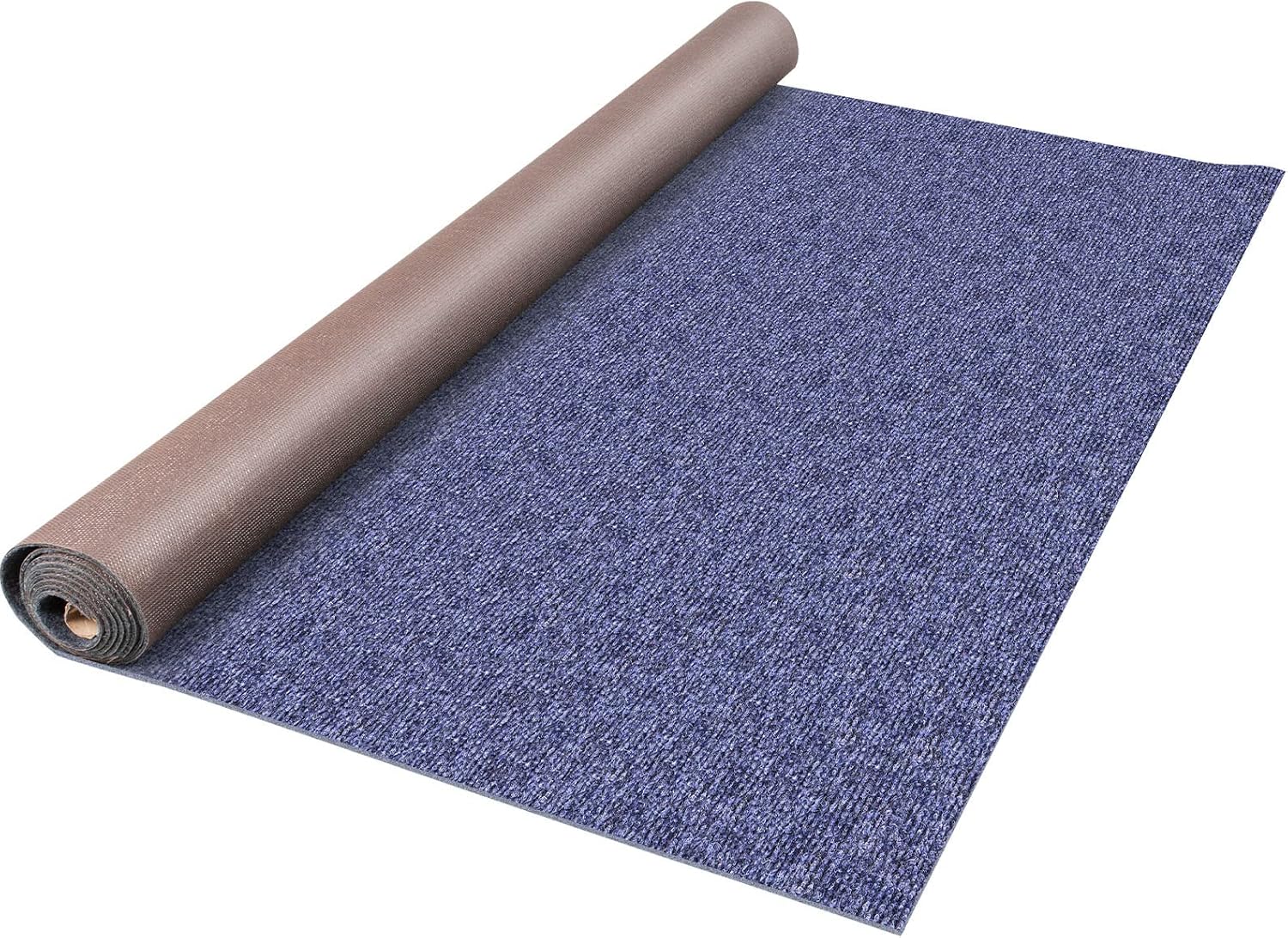 Happybuy 6 ft x 29.5 ft Deep Blue Marine Carpet for Boats Waterproof - 0.18' Thick Indoor Outdoor Rug Carpet Roll for Home Patio Porch Deck