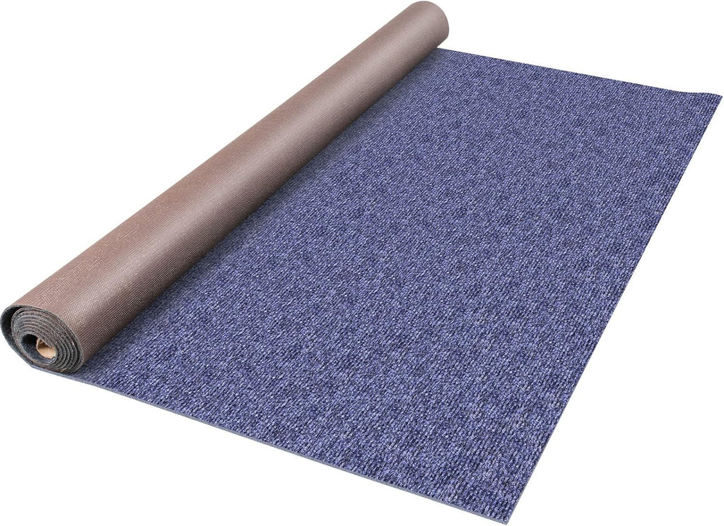 Happybuy 6 ft x 36 ft Deep Blue Marine Carpet for Boats Waterproof - 0.18' Thick Indoor Outdoor Rug Carpet Roll for Home Patio Porch Deck