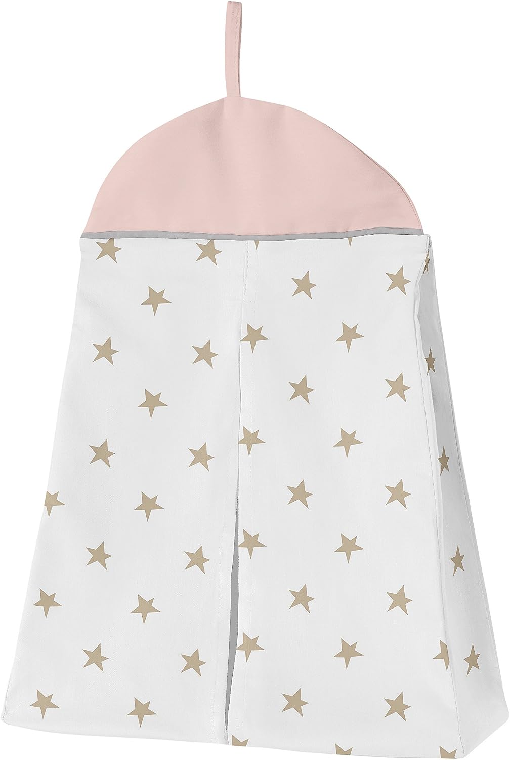 Sweet Jojo Designs Blush Pink Gold Star and Moon Girl Baby Crib Bedding Set Infant Nursery BreathableBaby Breathable Mesh Crib Liner Blanket Sheet Skirt 6 PC Grey Celestial Sky Stars Gray Shabby Chic