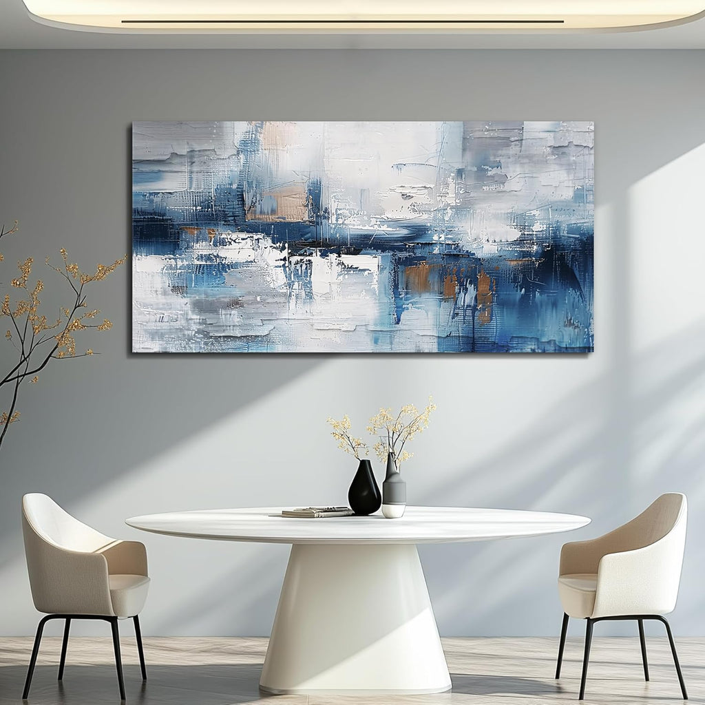 KELIYUAN Modern Fashion Minimalism Abstract Painting Wall Art For Living Room Large Canvas Wall Decor For Office Bedroom Decoration Mural Inspiration Wall Pictures Artwork Room Home Decor 30 x60 in