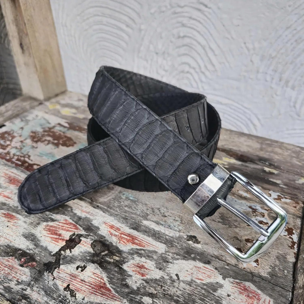 Genuine python leather skin belts for men snakeskin dress belt casual men's belt snake leather belts for men width 1.5'