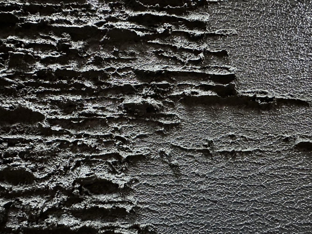 Framed Black Canvas Wall Art, Modern Abstract Oil Paintings, Relief Texture Wall Art for Living Room Bedroom Wall Decor