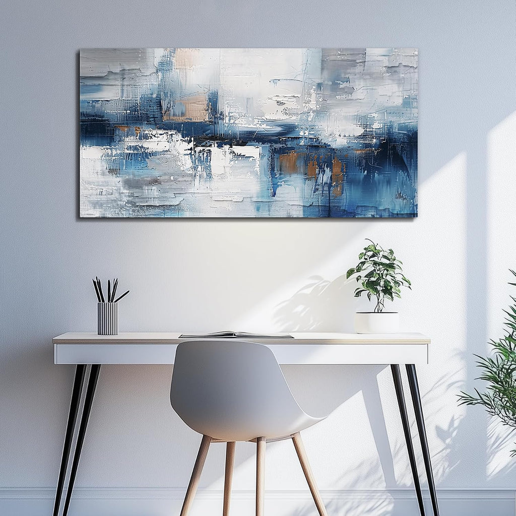 KELIYUAN Modern Fashion Minimalism Abstract Painting Wall Art For Living Room Large Canvas Wall Decor For Office Bedroom Decoration Mural Inspiration Wall Pictures Artwork Room Home Decor 30 x60 in