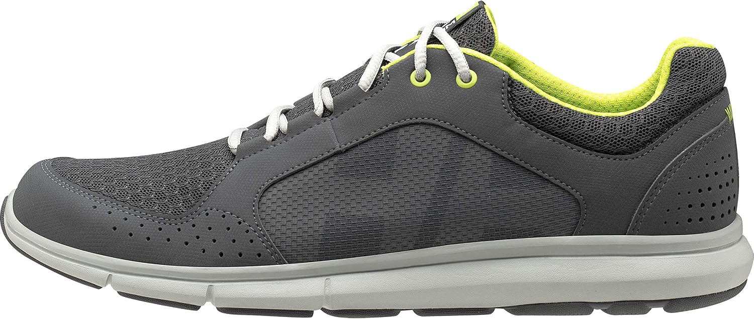 Helly-Hansen Ahiga V4 HP Boat Shoes for Men - Breathable, Lightweight, and Hard-Wearing Textile with EVA Cushion Midsole and Rubber Traction Outsole