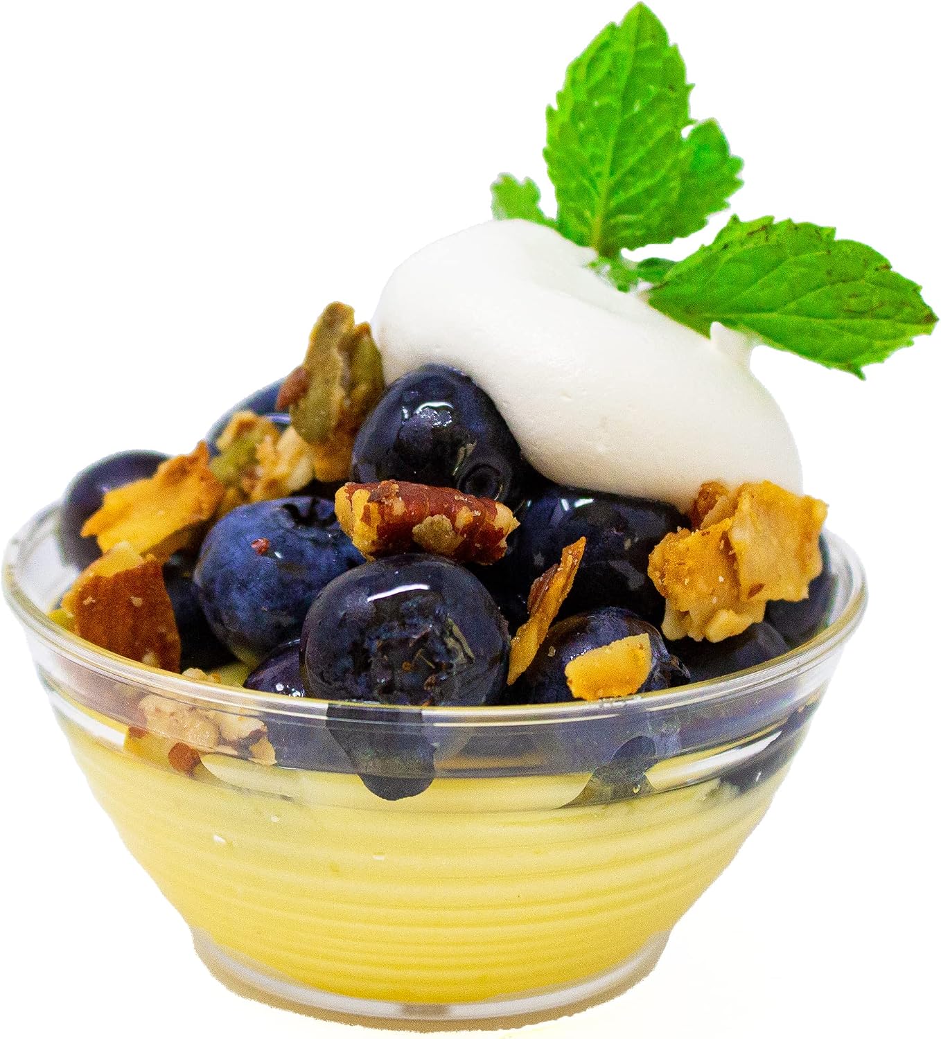 600 Pack 3 oz. Asian-Style Clear Mini Dessert Cups| Party Cups for Appetizer Bowls and Disposable Dessert Bowls | Mini Dessert Cup for Fancy Shooter Cups | CMJJ