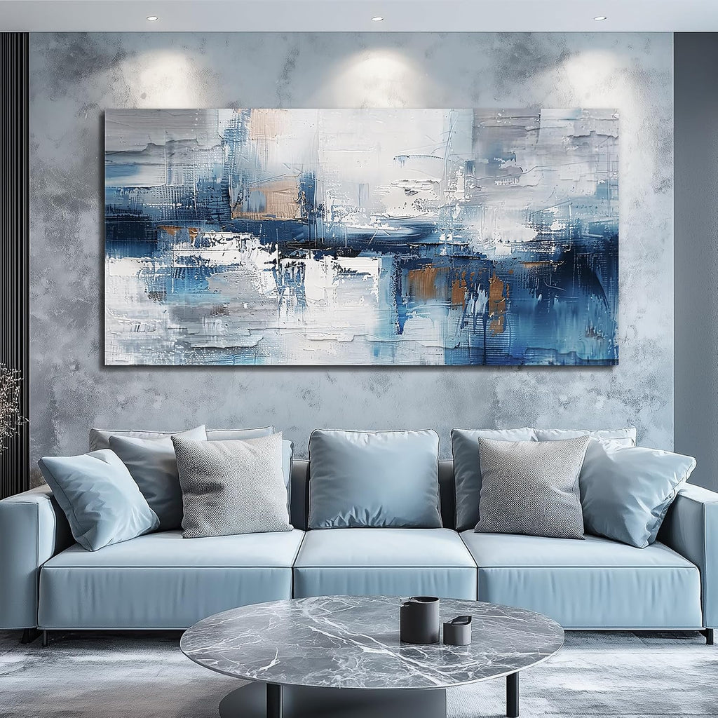 KELIYUAN Modern Fashion Minimalism Abstract Painting Wall Art For Living Room Large Canvas Wall Decor For Office Bedroom Decoration Mural Inspiration Wall Pictures Artwork Room Home Decor 30 x60 in