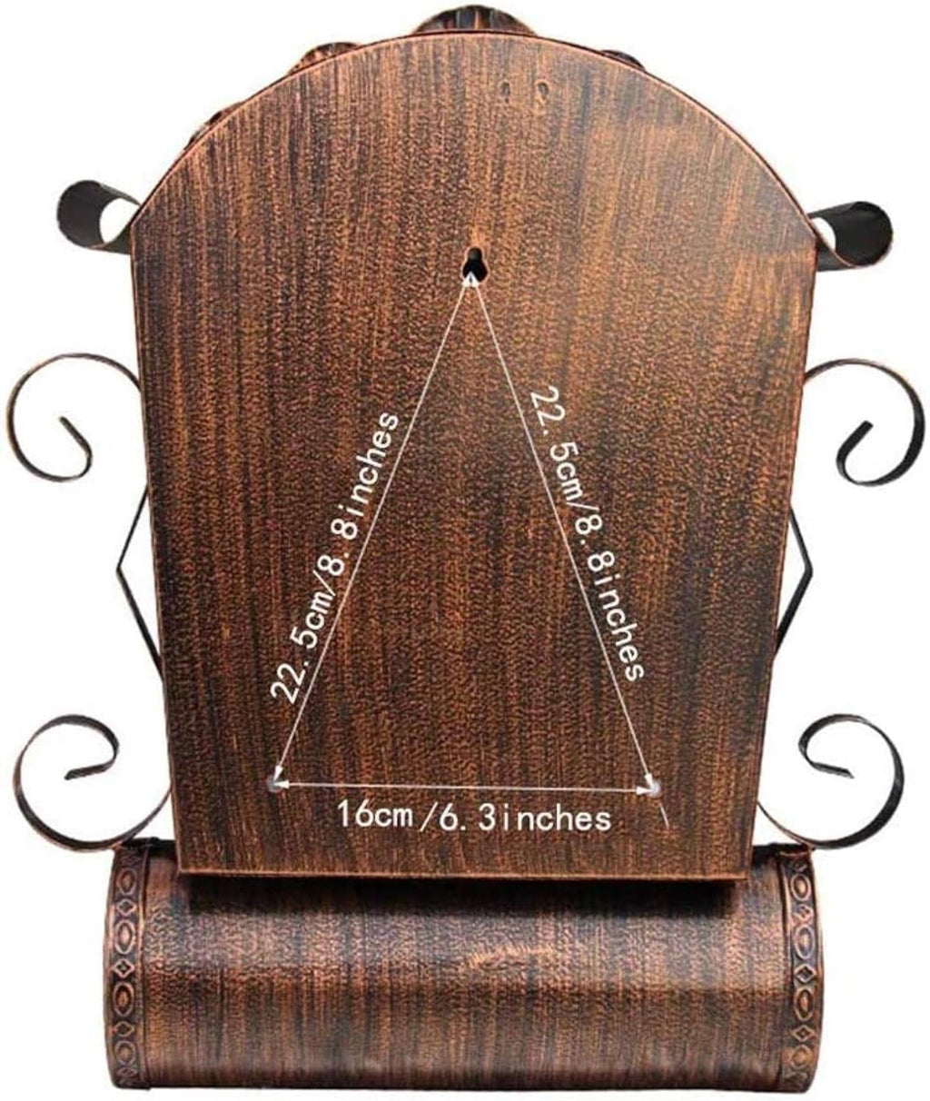 Retro Creative Letter Box，Wall Mounted Mail Box Post Letter Newspaper Holder Outdoor