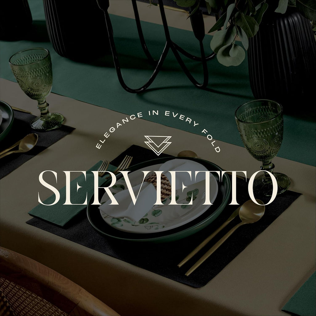 5000-Pack Servietto Disposable Linen-Feel Guest Towels - Disposable Cloth-Like Hand Towels - Soft and Absorbent Paper Napkin for Kitchen, Bathroom, Party, Wedding, Or Event