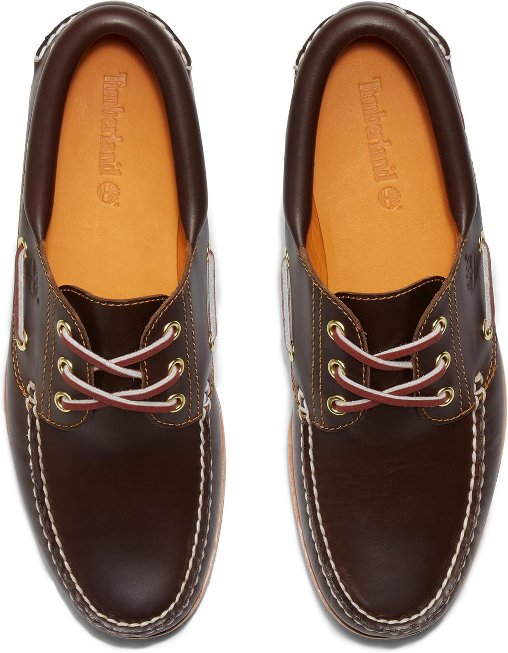 Timberland Men's Authentic 3-Eye Lug Handsewn Boat Shoes