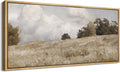 SIGNFORD Extra Large Framed Canvas Print Wall Art Rustic Countryside Landscape Illustrations Modern Art Relax/Calm Warm for Living Room, Bedroom, Office - 60'x30'