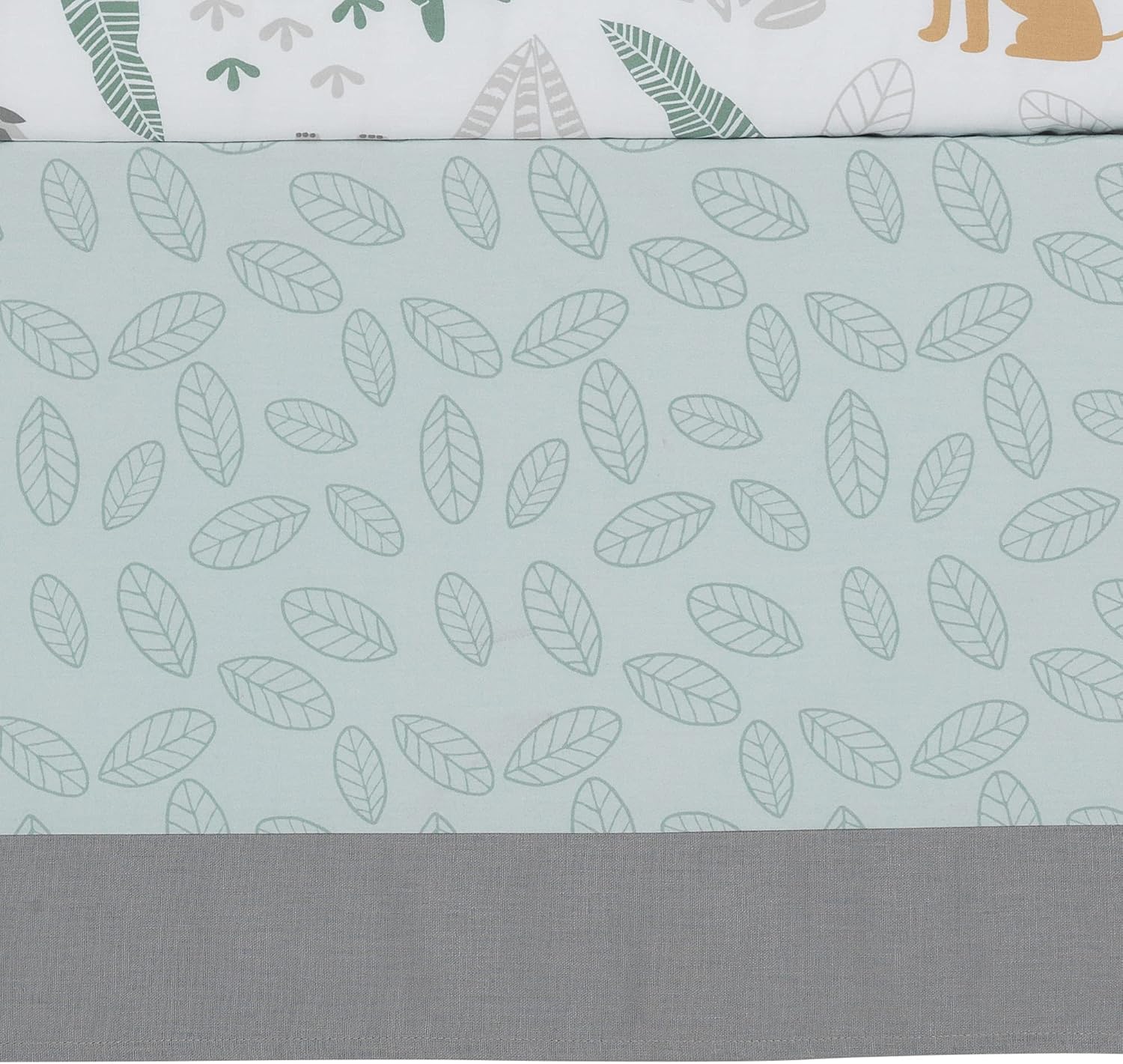 Lambs & Ivy Jungle Friends 5-Piece Safari Animals Nursery Baby Crib Bedding Set