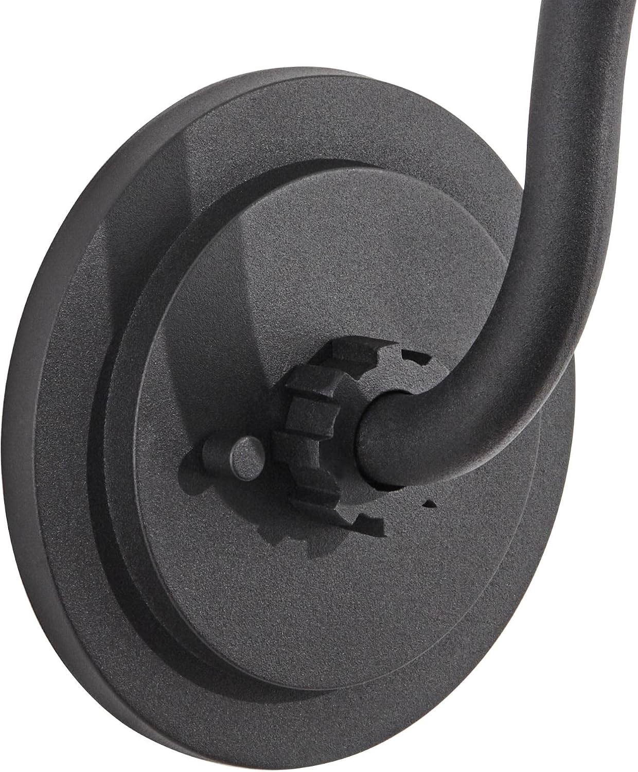 Franklin Iron Works Arnett Rustic Urban Barn Outdoor Wall Light Fixture Smooth Black Aluminum 10 1/2' Gooseneck Arm for Exterior House Porch Patio Outside Deck Garage Yard Front Door Garden Home