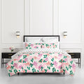 kate spade new york Bold Blossoms King Comforter Set, 300 Thread Count Cotton Reversible Cover, All Season 3 Piece Bedding, Machine Washable, Floral Multicolor