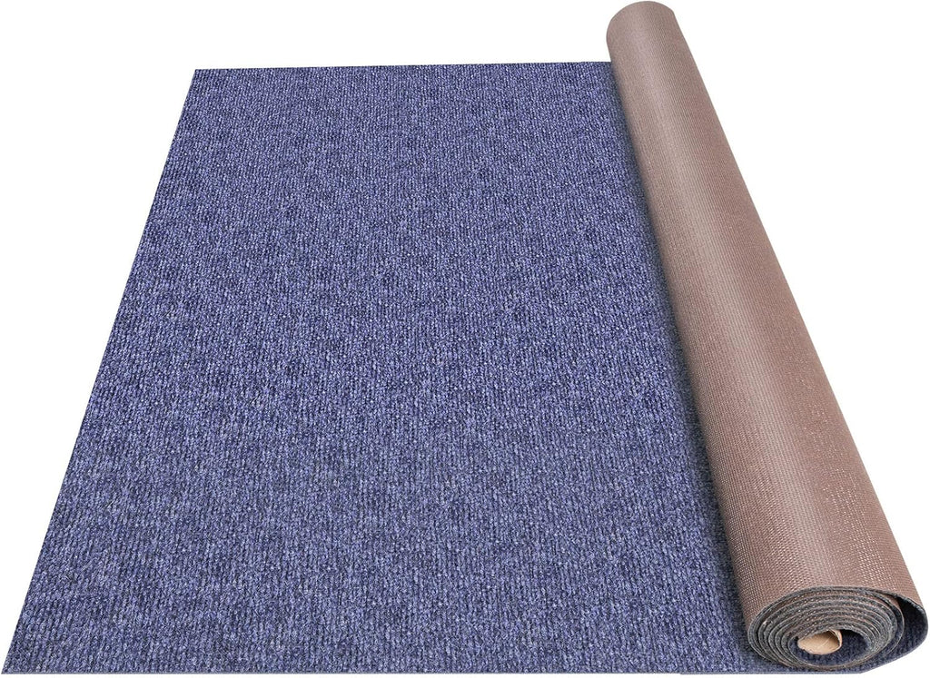 Happybuy 6 ft x 36 ft Deep Blue Marine Carpet for Boats Waterproof - 0.18' Thick Indoor Outdoor Rug Carpet Roll for Home Patio Porch Deck