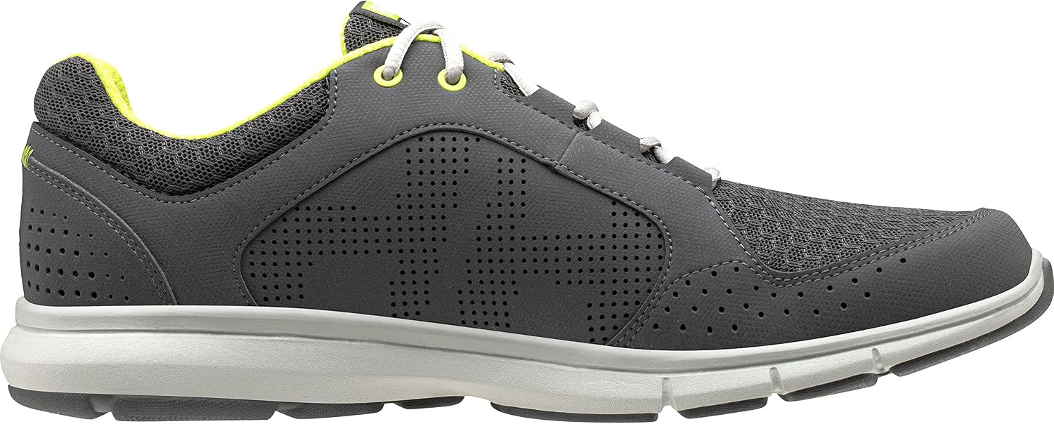 Helly-Hansen Ahiga V4 HP Boat Shoes for Men - Breathable, Lightweight, and Hard-Wearing Textile with EVA Cushion Midsole and Rubber Traction Outsole