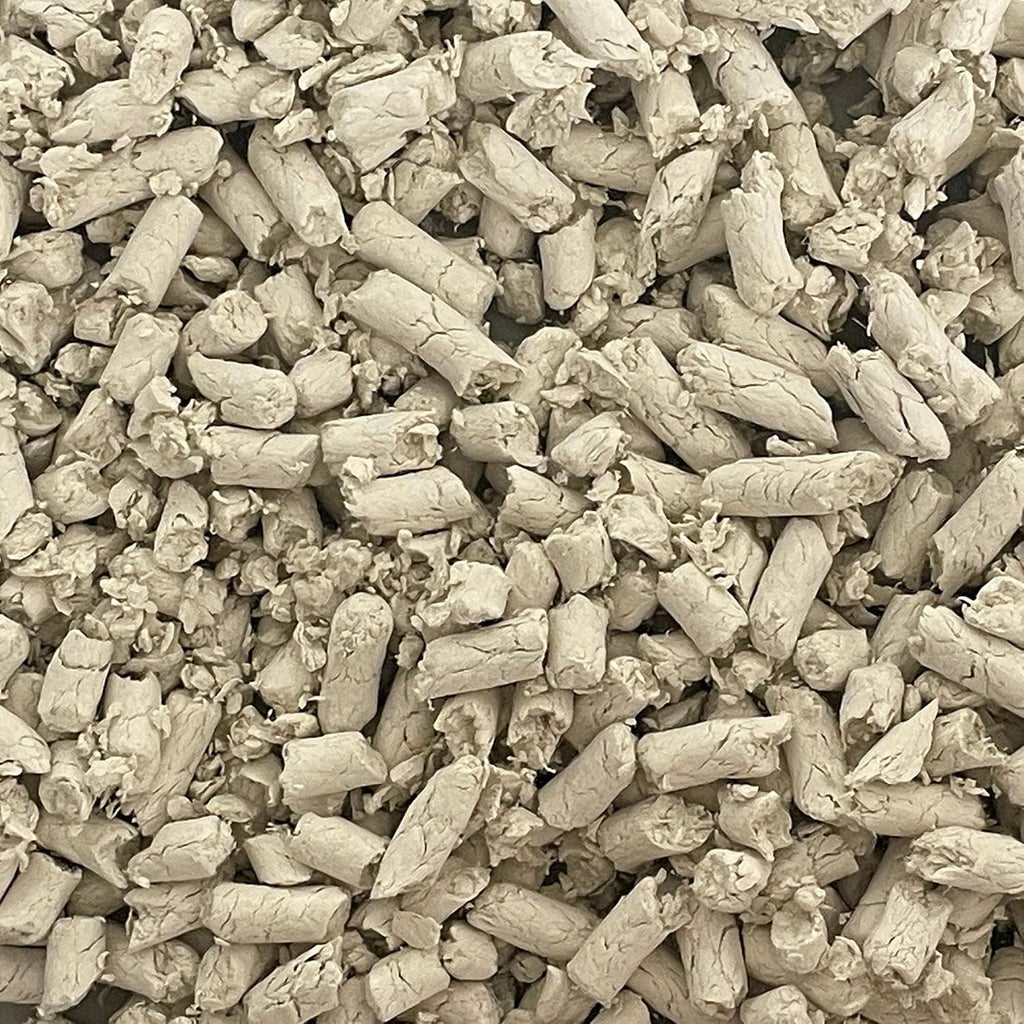 Rabbit Hole Hay - Ultra Premium Paper Pellet Bedding, White, 40 lb Box, for Small Pets - Dust-Free & Safe