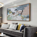 Abstract Wall Art Framed Ready To Hang Home Decor Artwork Wall Art Colorful Wall Decor Prints Canvas Painting For Living Room Bedroom Office Apartment Decoration 24'X48'