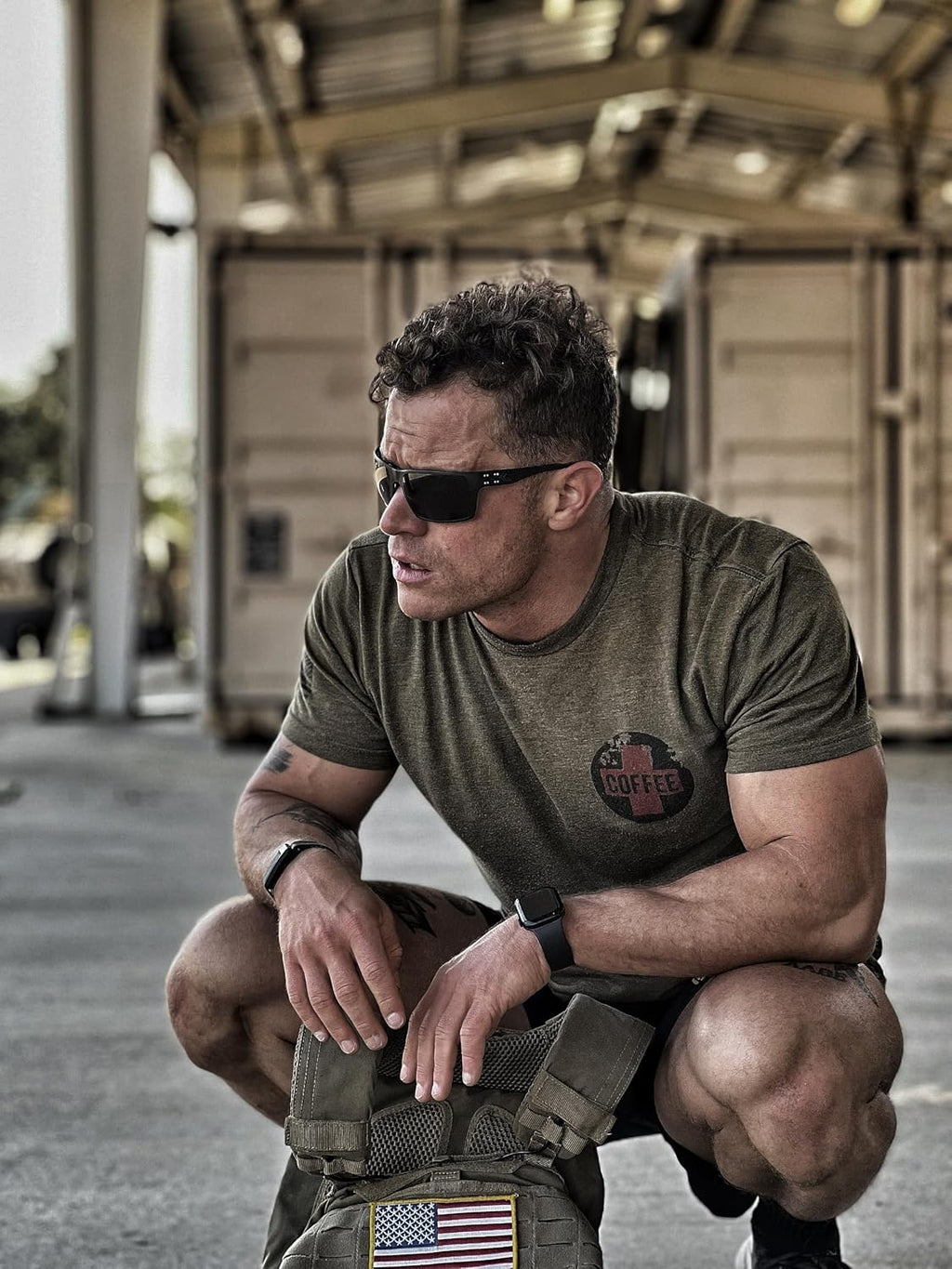 Gatorz Marauder ANSI Z87+ MILSPEC Ballistic Sunglass - Made in the USA