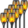 Aityvert Upgraded Large Solar Torch Lights, 43' Waterproof Outdoor 96 LED Dancing Flames Lights, Flickering Flames Garden Lights, Auto On/Off Landscape Decoration Pathway Patio Driveway Lighting (8)