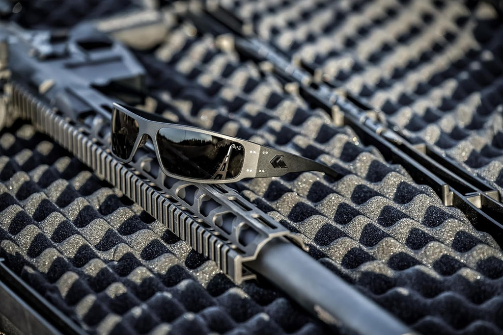 Gatorz Magnum Tactical Eyewear, Aluminum Frame, Polarized/Photochromic Options, Adjustable Fit, Made in USA