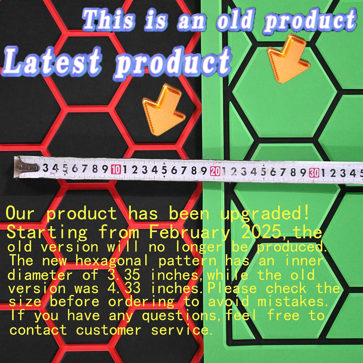 43.31' /37.7' New Hexagon EVA Self-Adhesive Boat Flooring and Decorative Fish for Yacht Pool Boat Flooring Sheet Thick Non-Skid mat