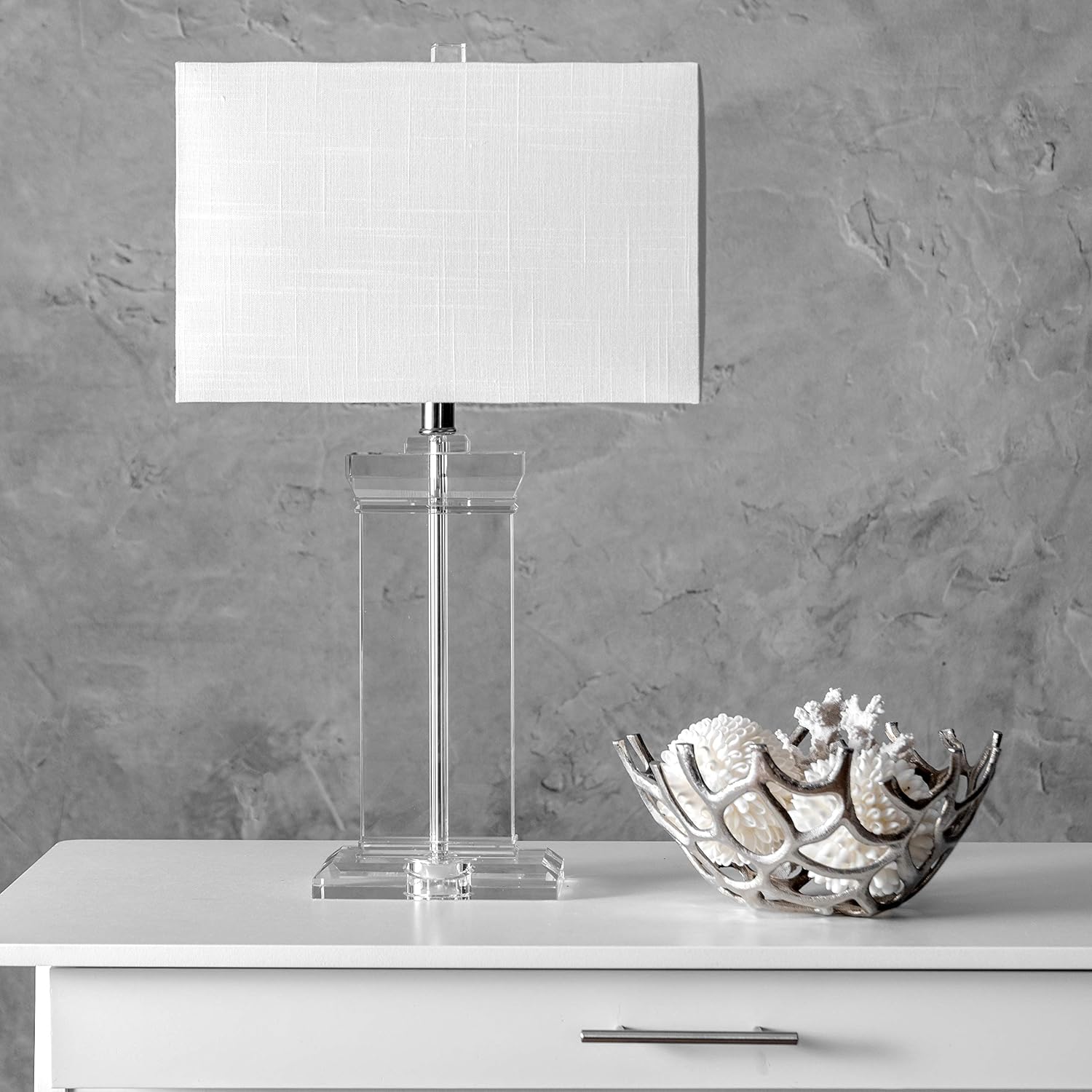 nuLOOM Toledo 25' Crystal Table Lamp