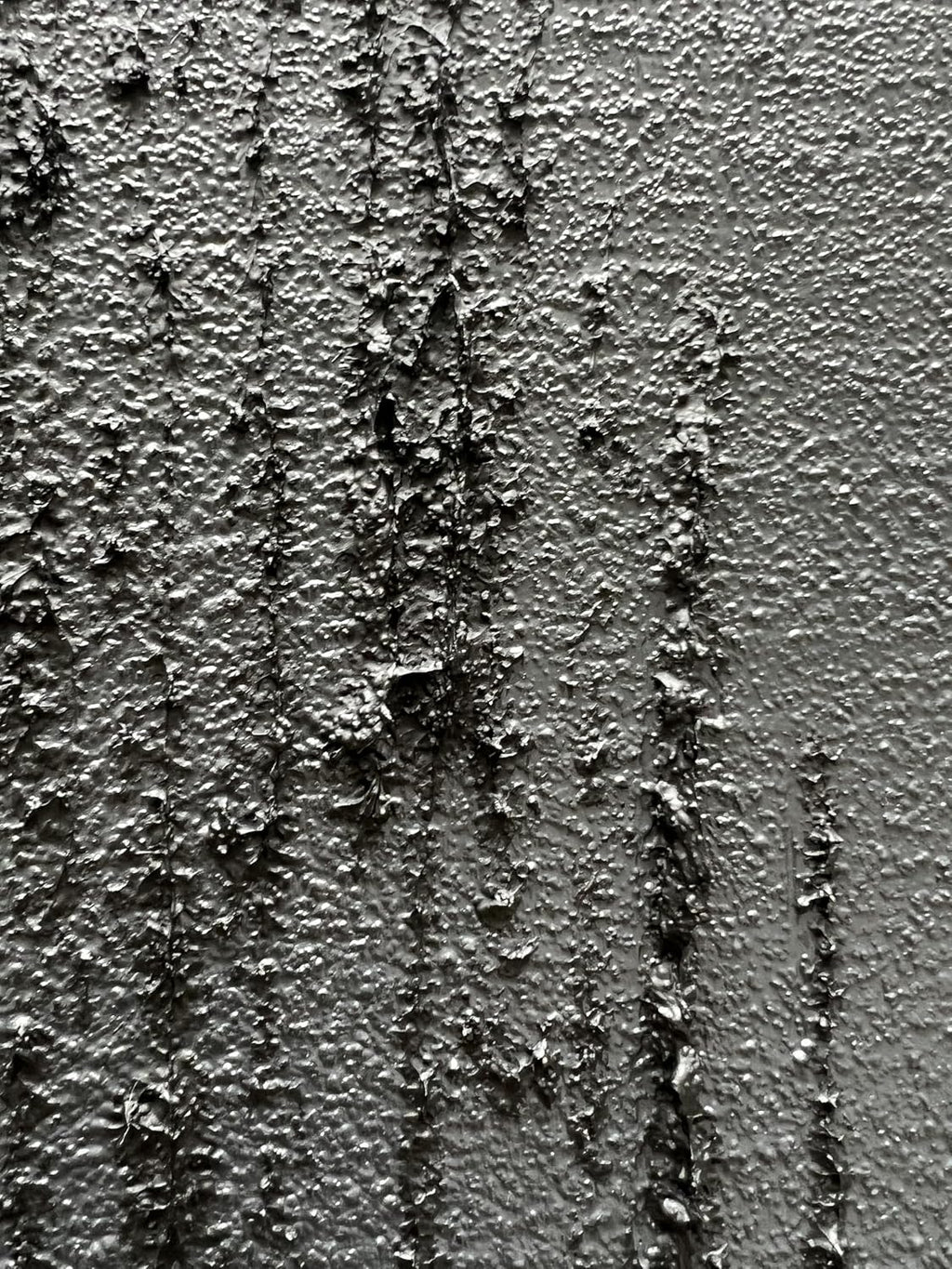 NANKAI Art Hand-Painted Thick Texture Black Minimalist Oil Painting 45x30 Inch Wall Decorative Art