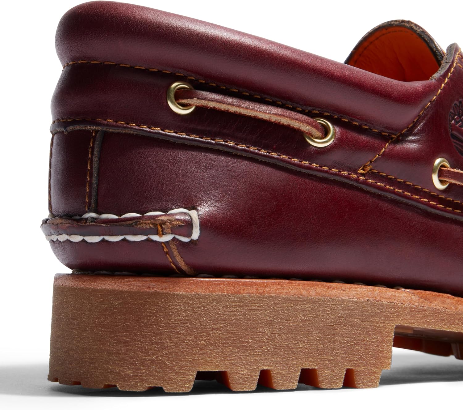 Timberland Men's Authentic 3-Eye Lug Handsewn Boat Shoes