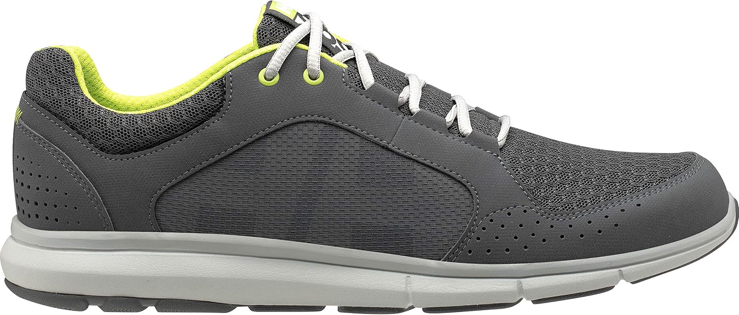 Helly-Hansen Ahiga V4 HP Boat Shoes for Men - Breathable, Lightweight, and Hard-Wearing Textile with EVA Cushion Midsole and Rubber Traction Outsole