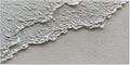Hand Painted White Art Oil Painting Waves Abstract Canvas Painter House Wall Art Deco 24x48 inches