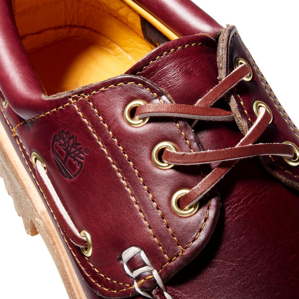 Timberland Men's Authentic 3-Eye Lug Handsewn Boat Shoes