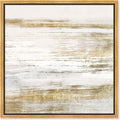 The Oliver Gal Artist Co. Abstract Framed Wall Art Canvas Prints 'Blush Romance Paint Home Décor, 12' x 12', Gold, White