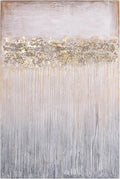 Empire Art Direct Abstract Wall Art Textured Hand Painted Canvas by Martin Edwards, Unframed, 60' x 40', Dust