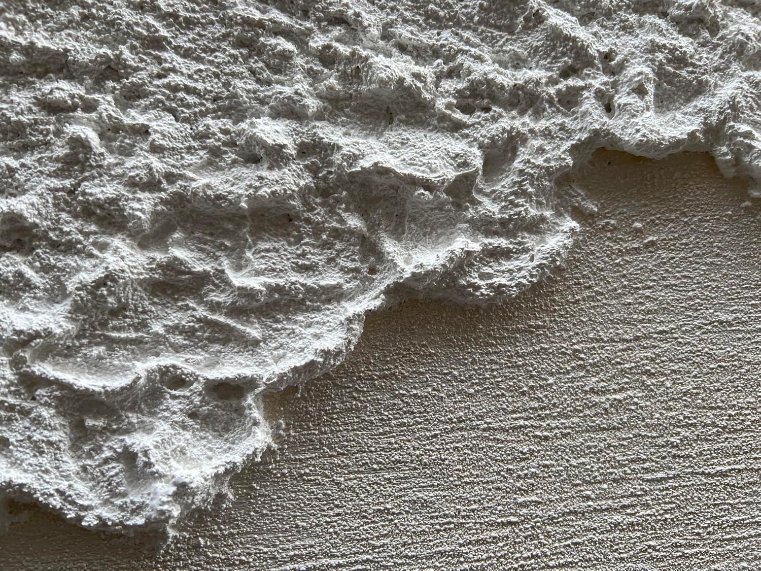 Hand Painted White Art Oil Painting Waves Abstract Canvas Painter House Wall Art Deco 24x48 inches