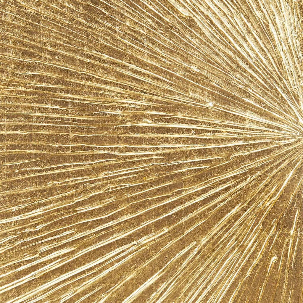 MADISON PARK SIGNATURE Sunburst Wall Art - Triptych Modern Resin Dimensional Radiant Color Hand Painted Metallic Finish Home Décor Abstract Textured Gold 15' W x 45' H x 1.25' D 3 Piece