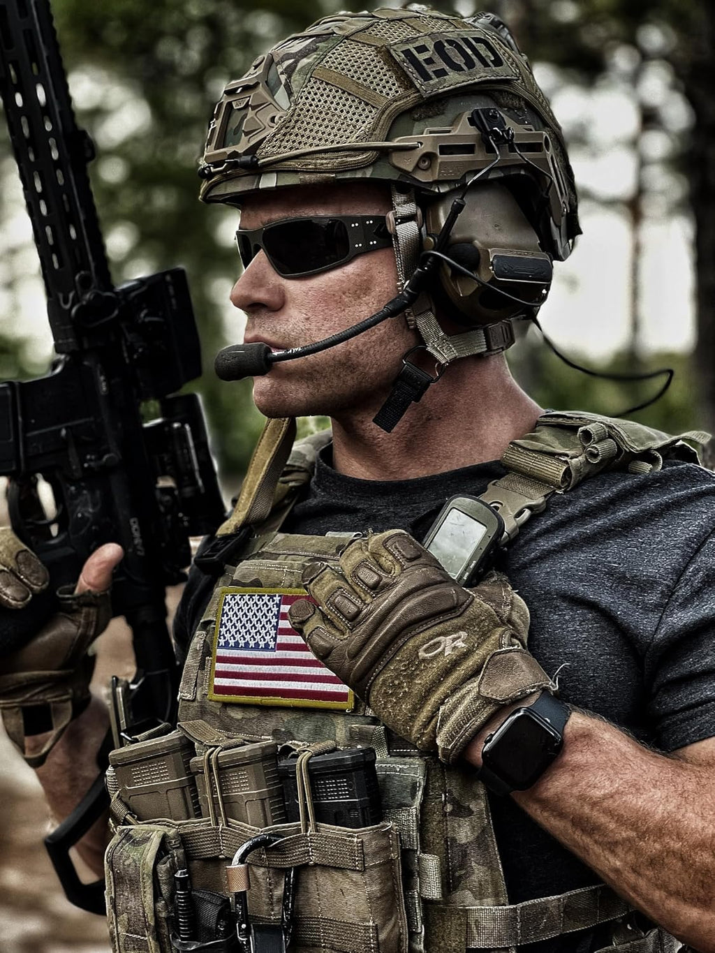 Gatorz Magnum Tactical Eyewear, Aluminum Frame, Polarized/Photochromic Options, Adjustable Fit, Made in USA