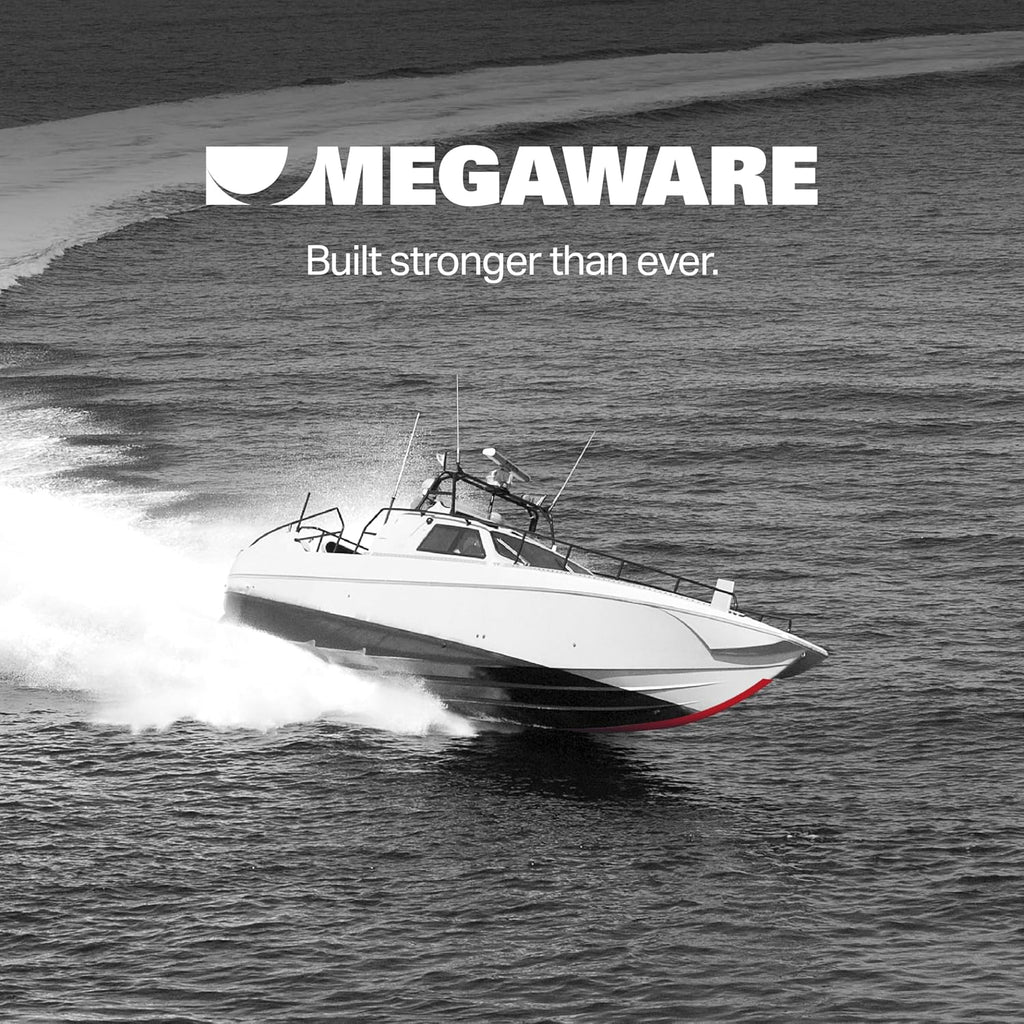 MEGAWARE KEELGUARD USA-Made, Original DIY Keel Guard, 5-Inch Wide, 4-12ft Sizes, 11 Colors, Complete Install Kit with Primer, Hull Protector, for Fiberglass and Some Aluminum Boats, Marine-Grade