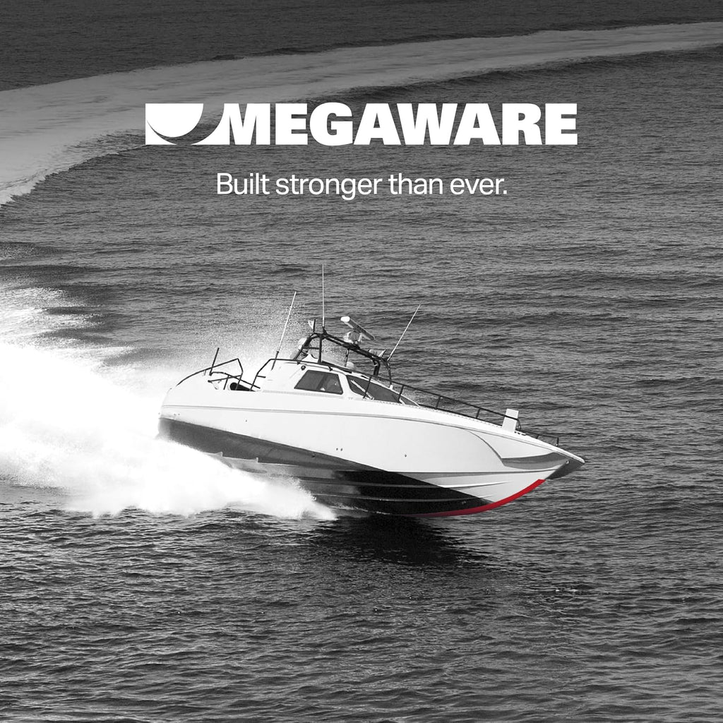 MEGAWARE KEELGUARD USA-Made, Original DIY Keel Guard, 5-Inch Wide, 4-12ft Sizes, 11 Colors, Complete Install Kit with Primer, Hull Protector, for Fiberglass and Some Aluminum Boats, Marine-Grade